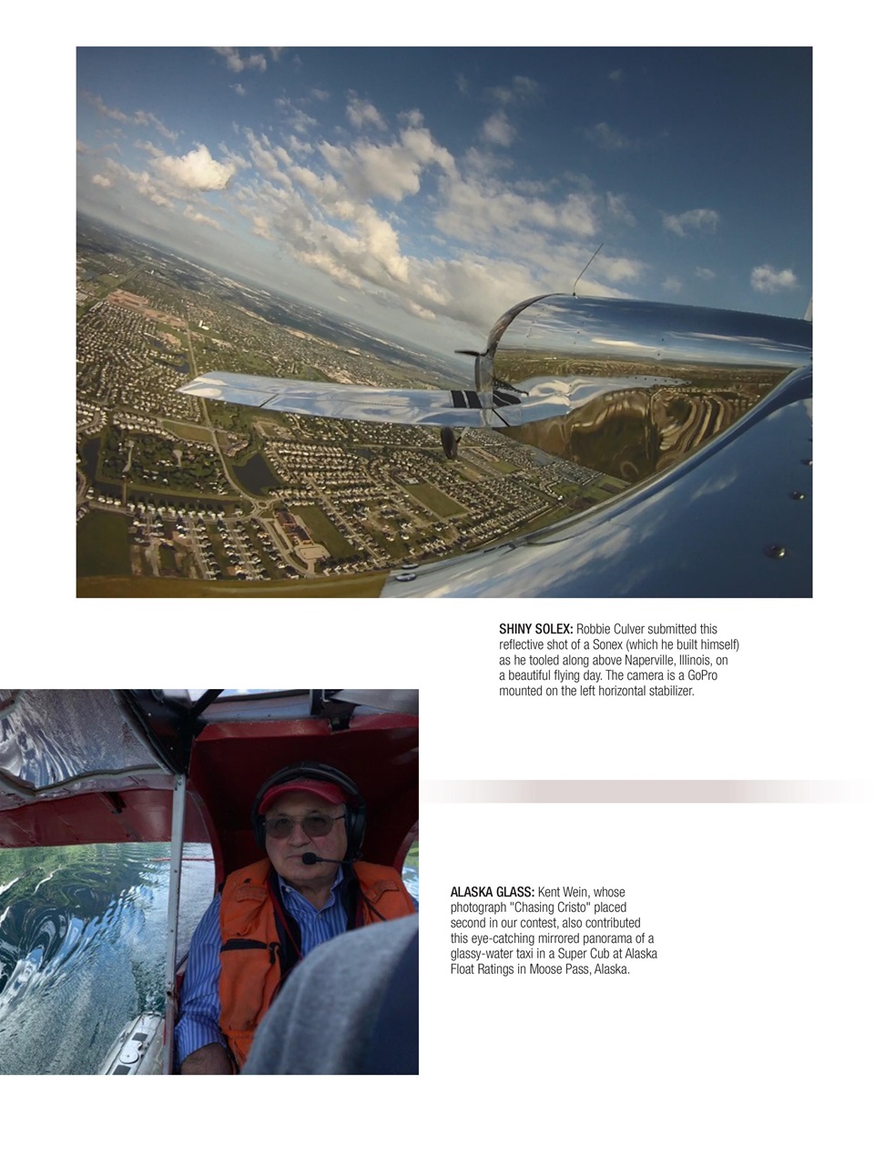 Plane & Pilot Preview Pages