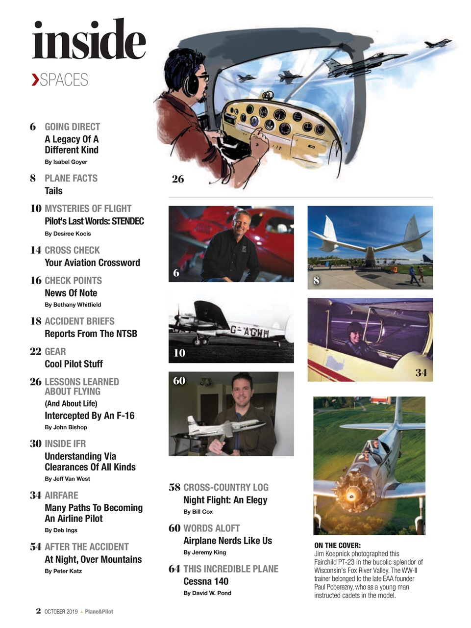 Plane & Pilot Preview Pages