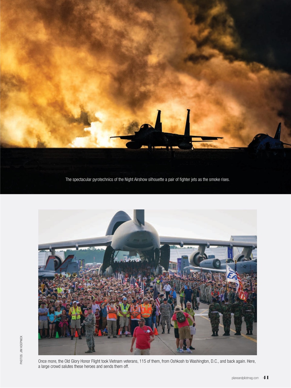 Plane & Pilot Preview Pages