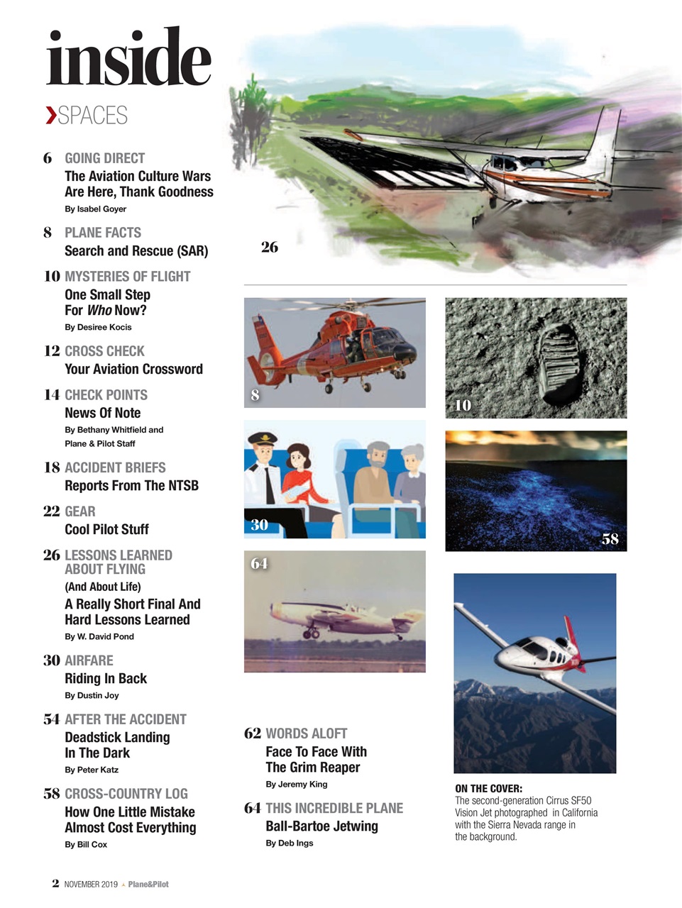 Plane & Pilot Preview Pages