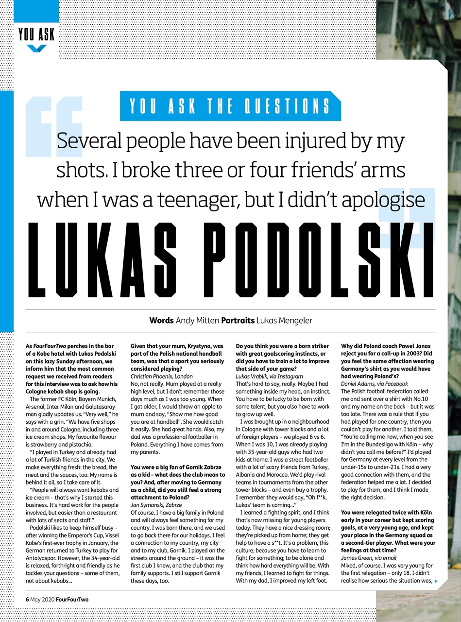 FourFourTwo Preview Pages