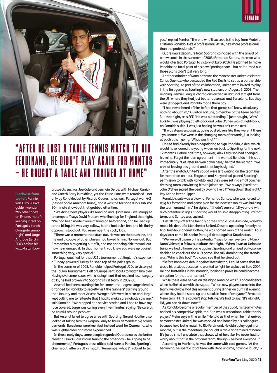 FourFourTwo Preview Pages