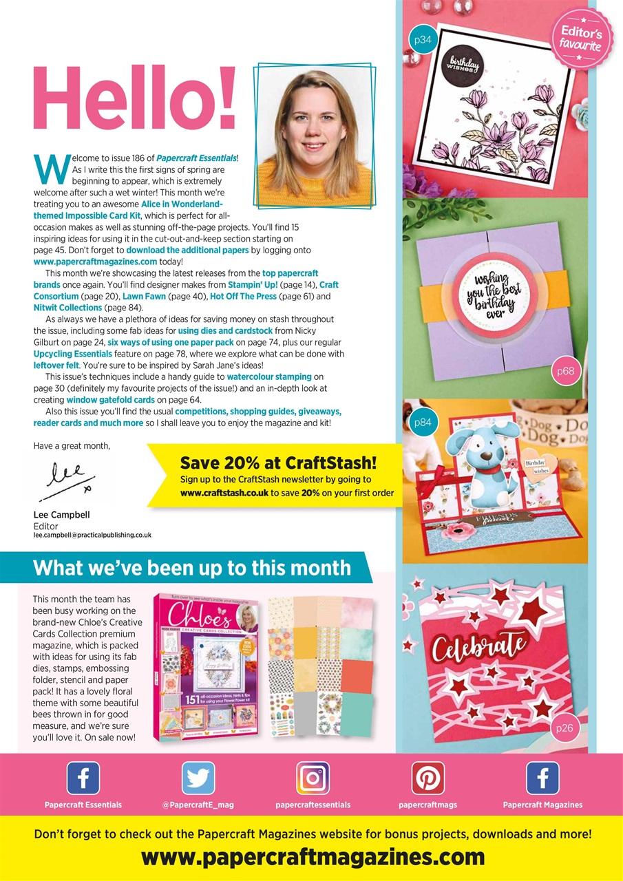 Papercraft Essentials Preview Pages