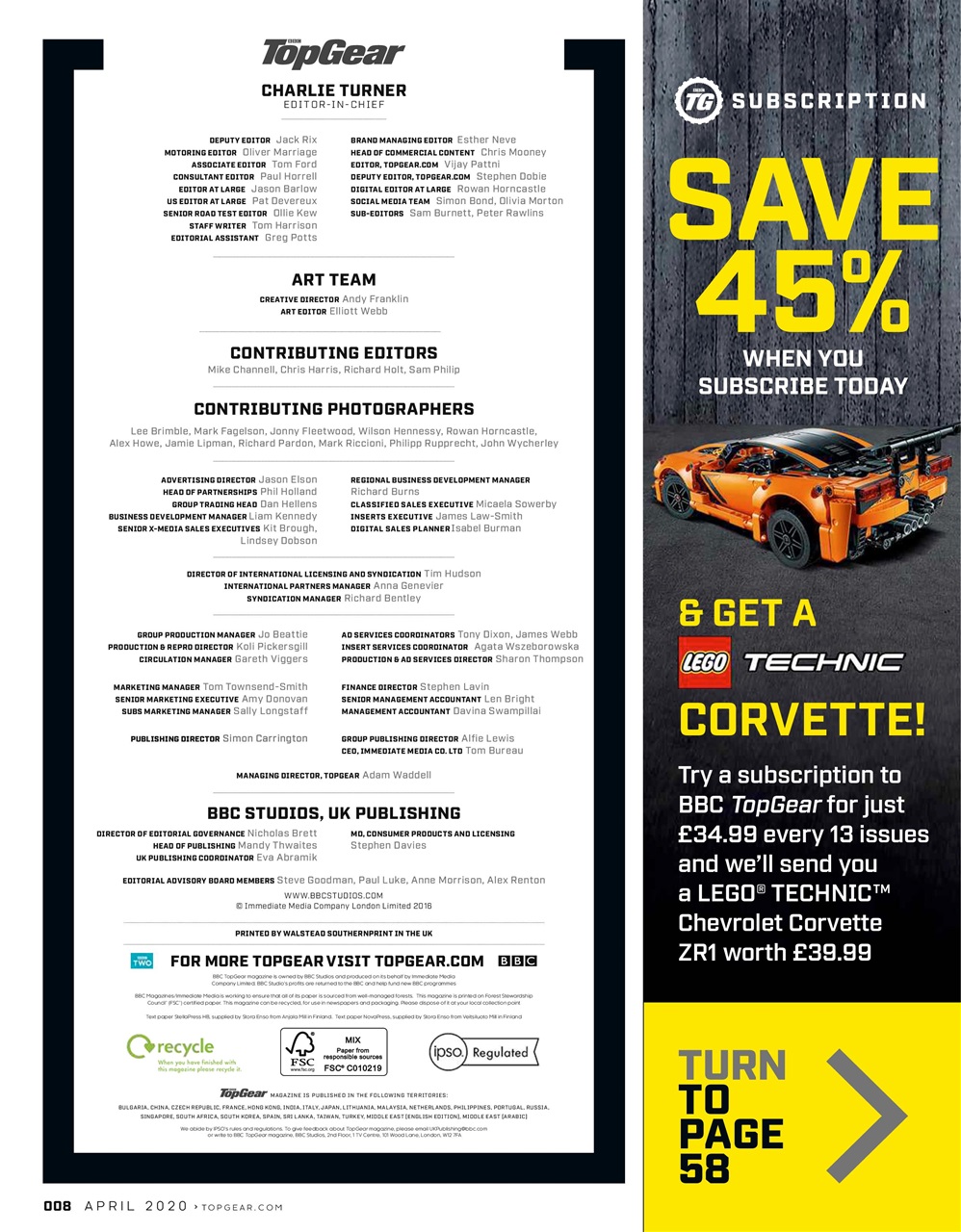 BBC Top Gear Magazine Preview Pages