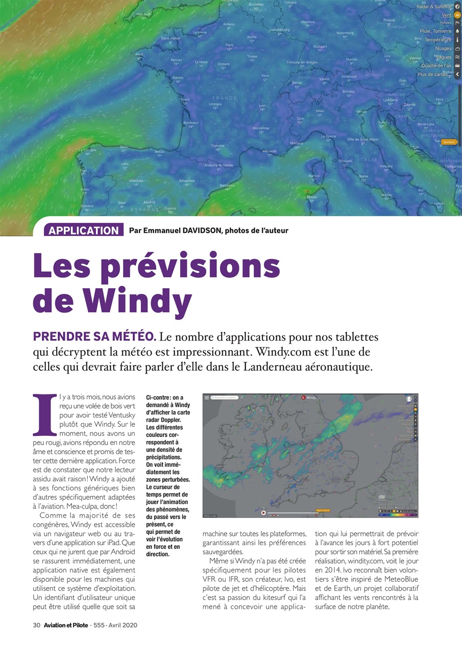 Aviation et Pilote Preview Pages