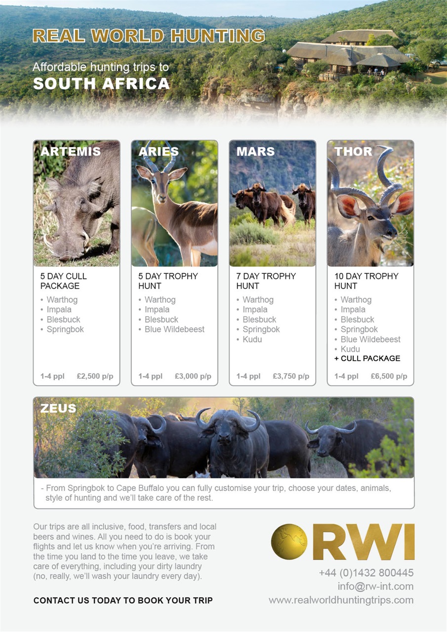 Sporting Rifle Preview Pages