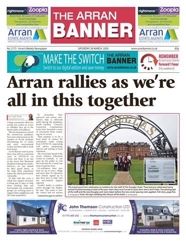 Arran Banner issue 28 March 2020