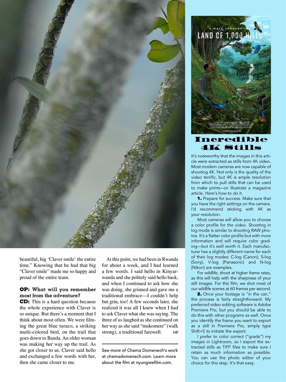 Outdoor Photographer Preview Pages