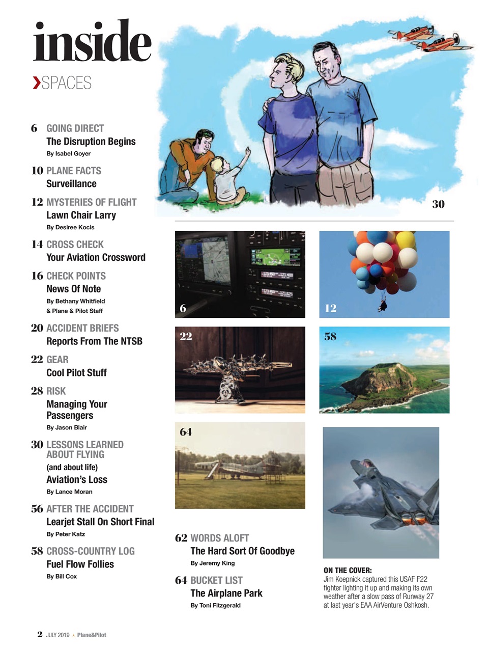 Plane & Pilot Preview Pages