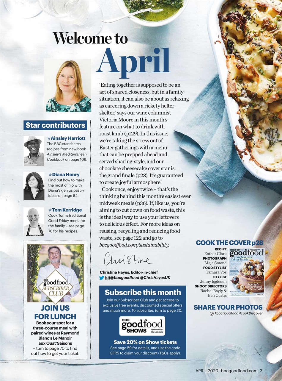 Good Food Magazine Preview Pages