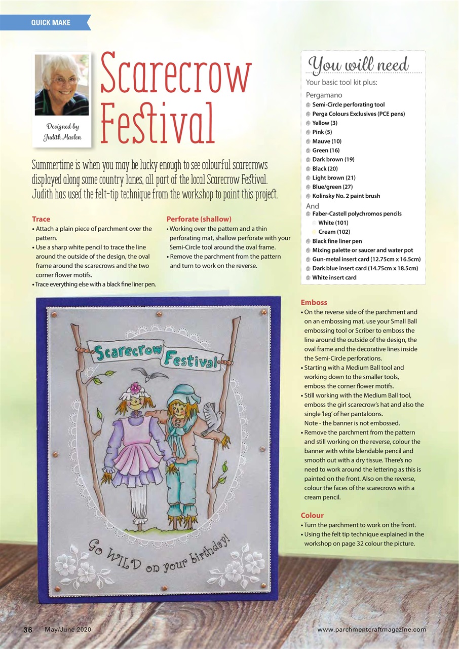 Parchment Craft Preview Pages