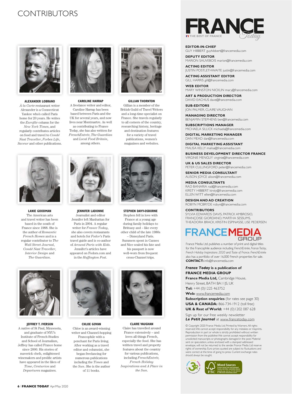 France Today Preview Pages