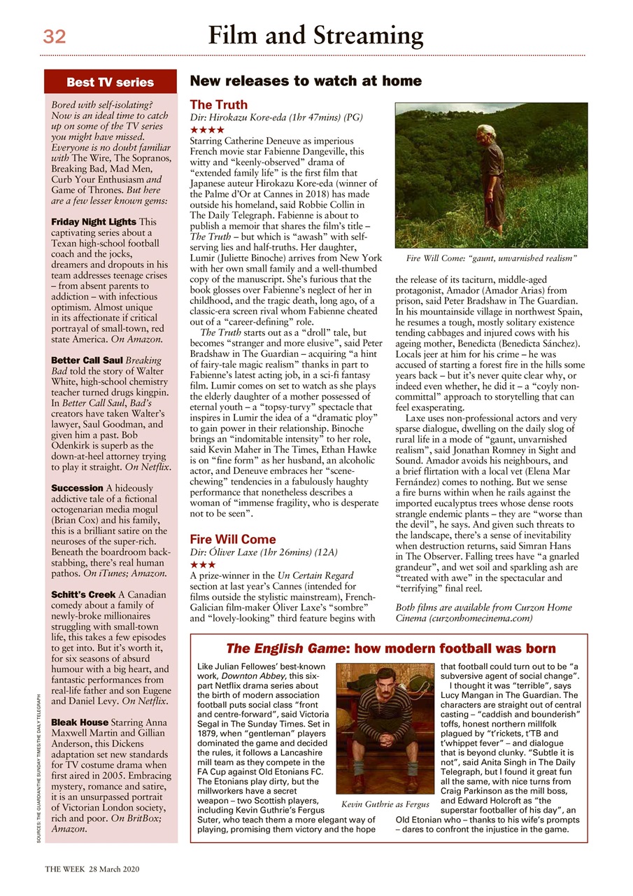 The Week Preview Pages