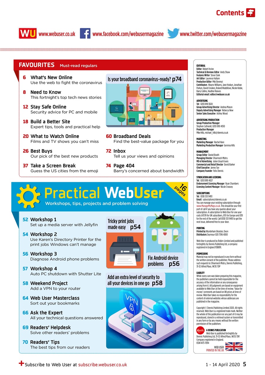 Webuser Preview Pages