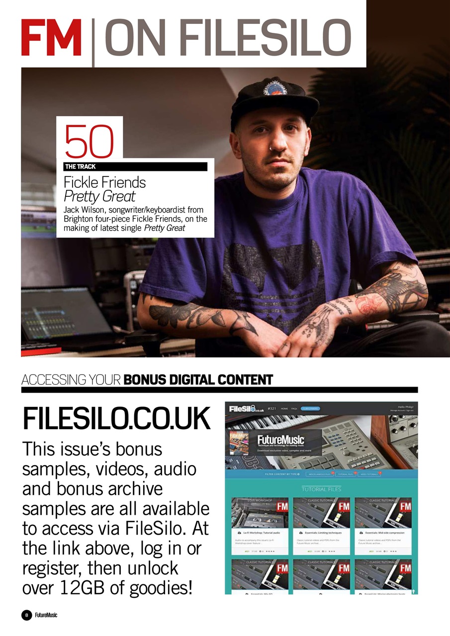 Future Music Preview Pages