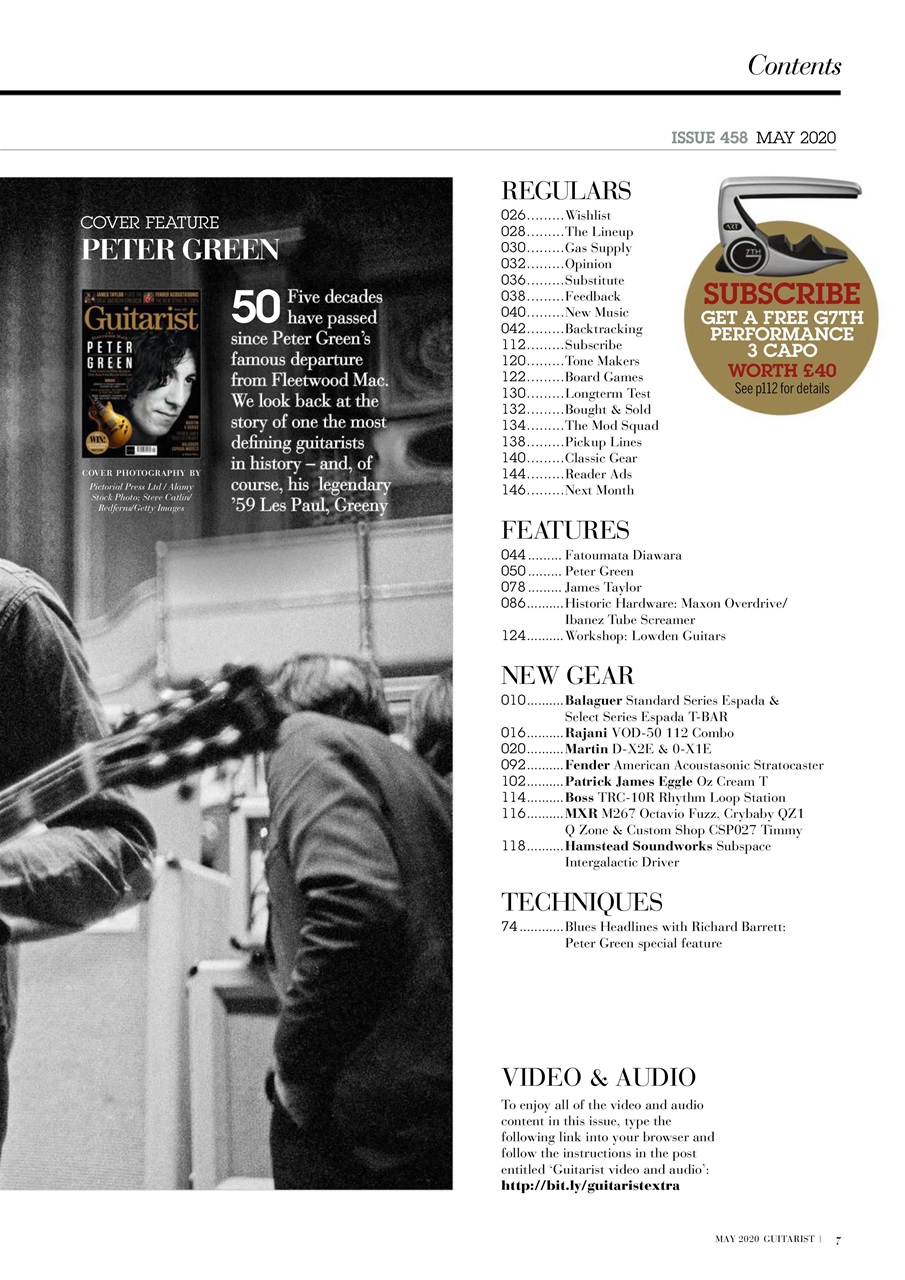 Guitarist Preview Pages