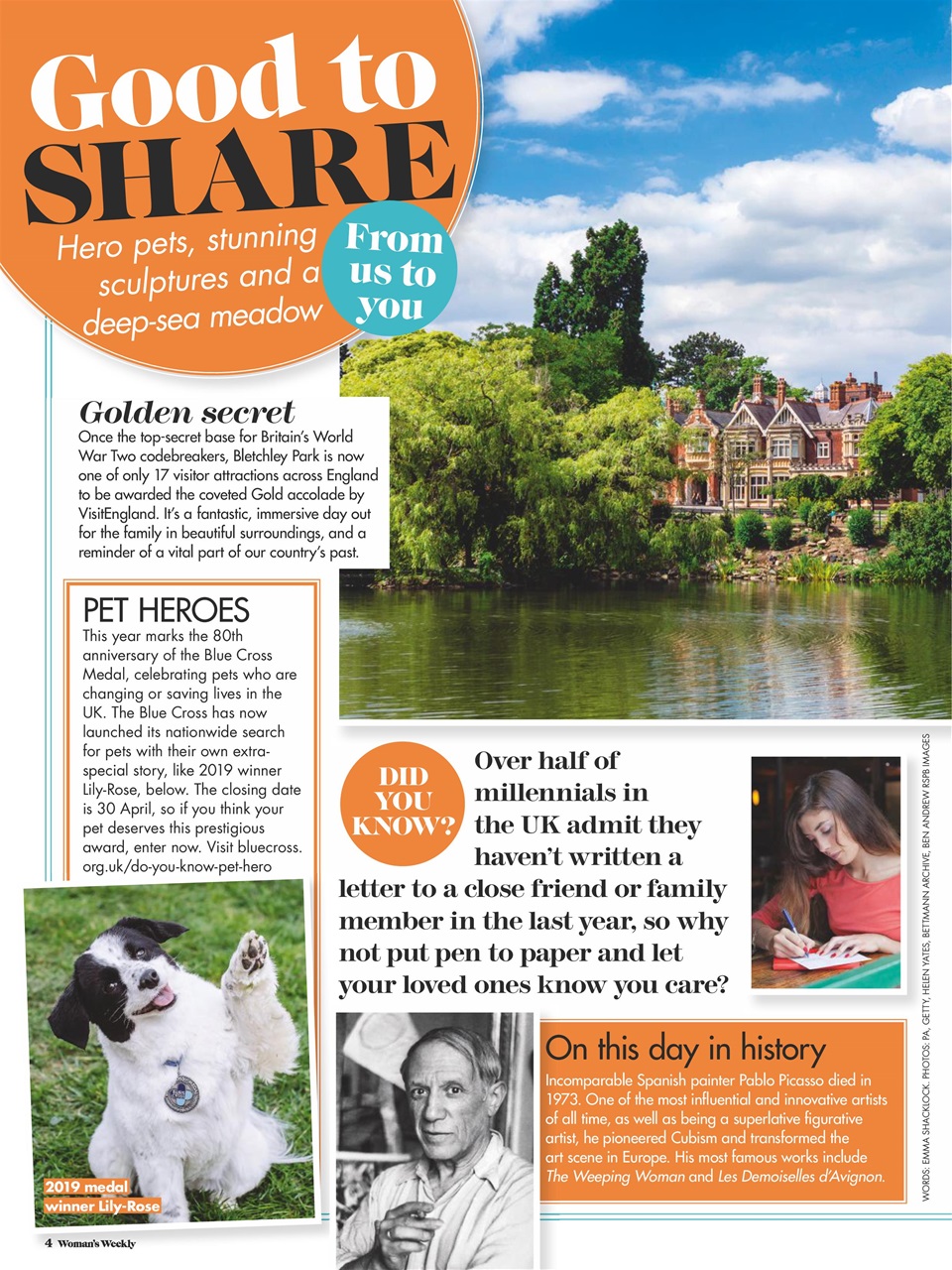 Woman's Weekly Preview Pages