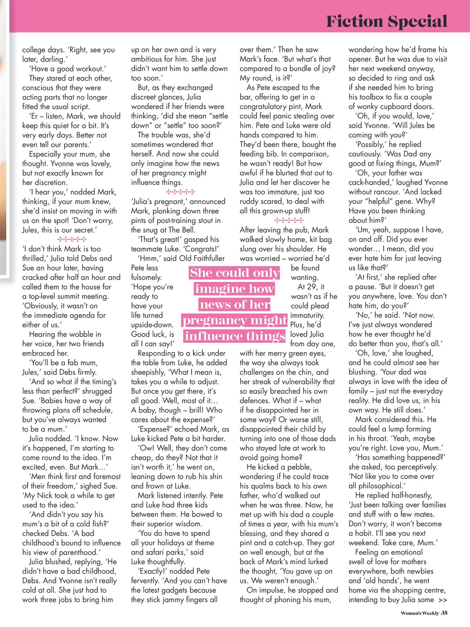 Woman's Weekly Preview Pages