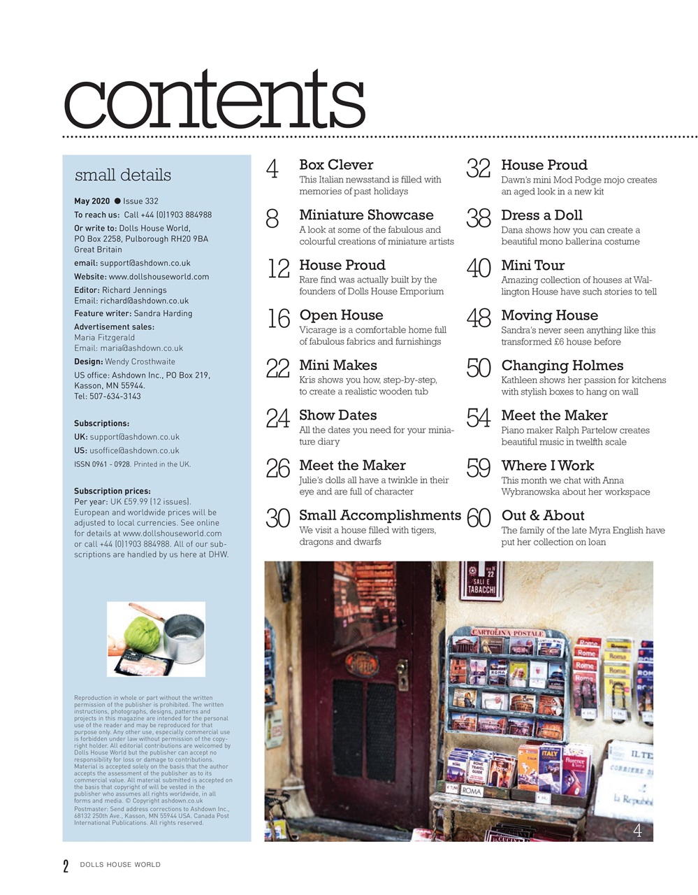 Dolls House World Preview Pages