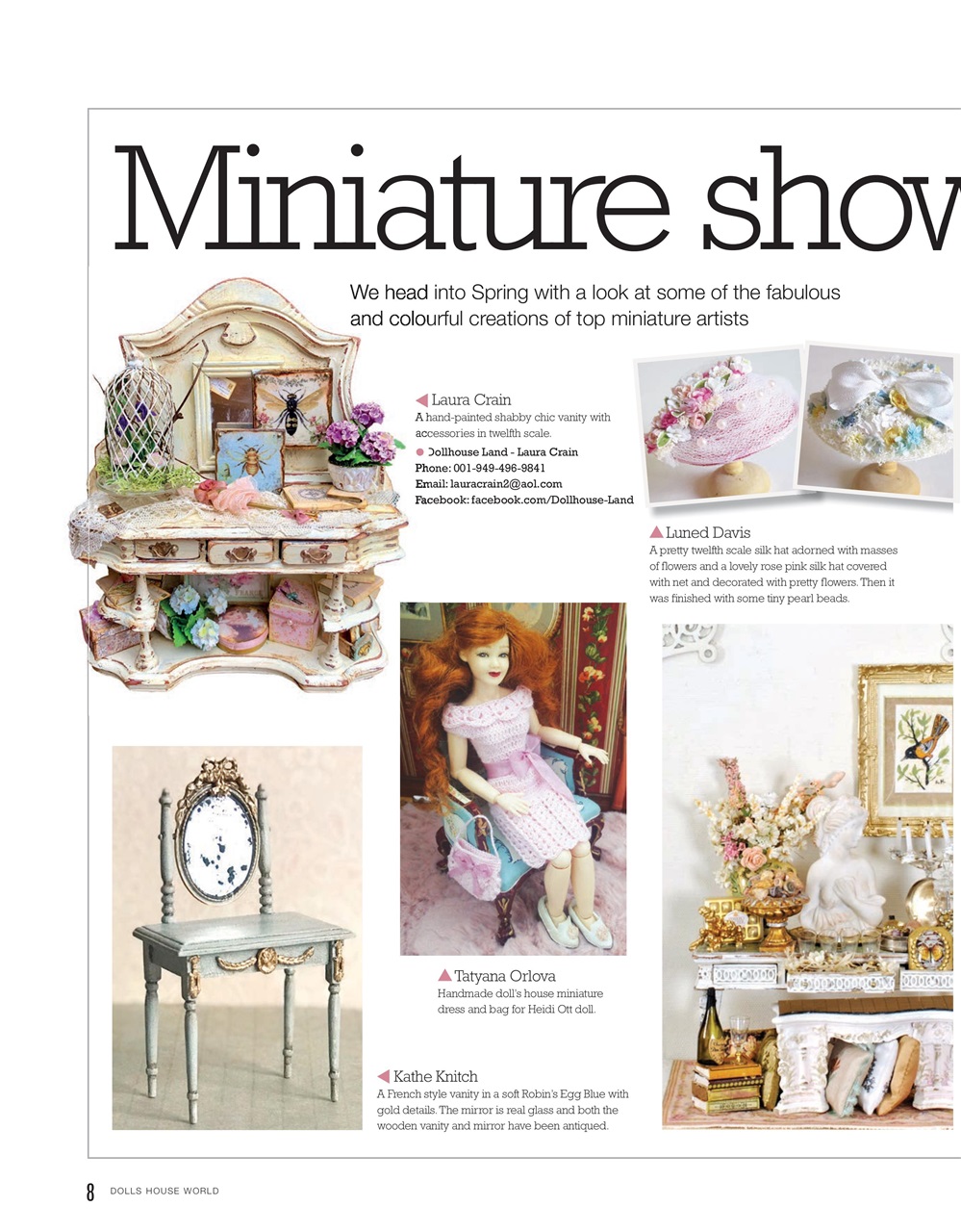 Dolls House World Preview Pages