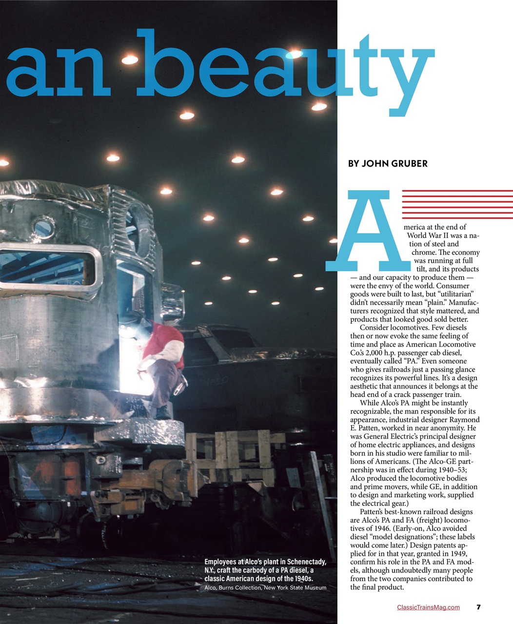 Classic Trains Preview Pages