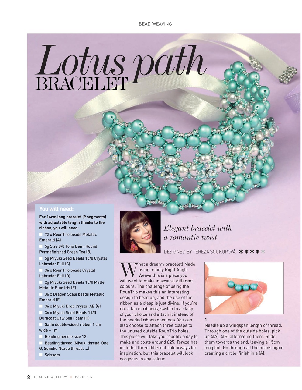Bead & Jewellery Magazine Preview Pages