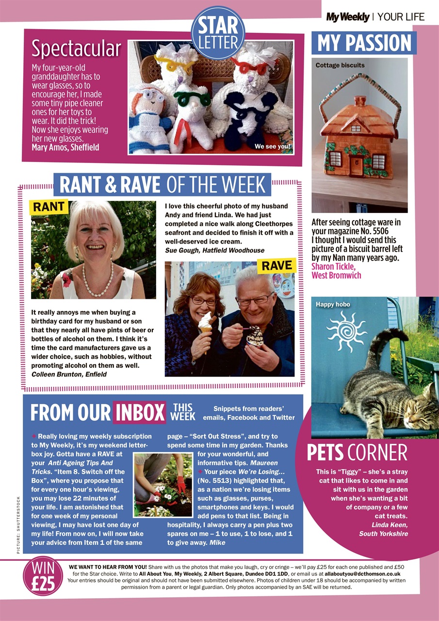 My Weekly Preview Pages