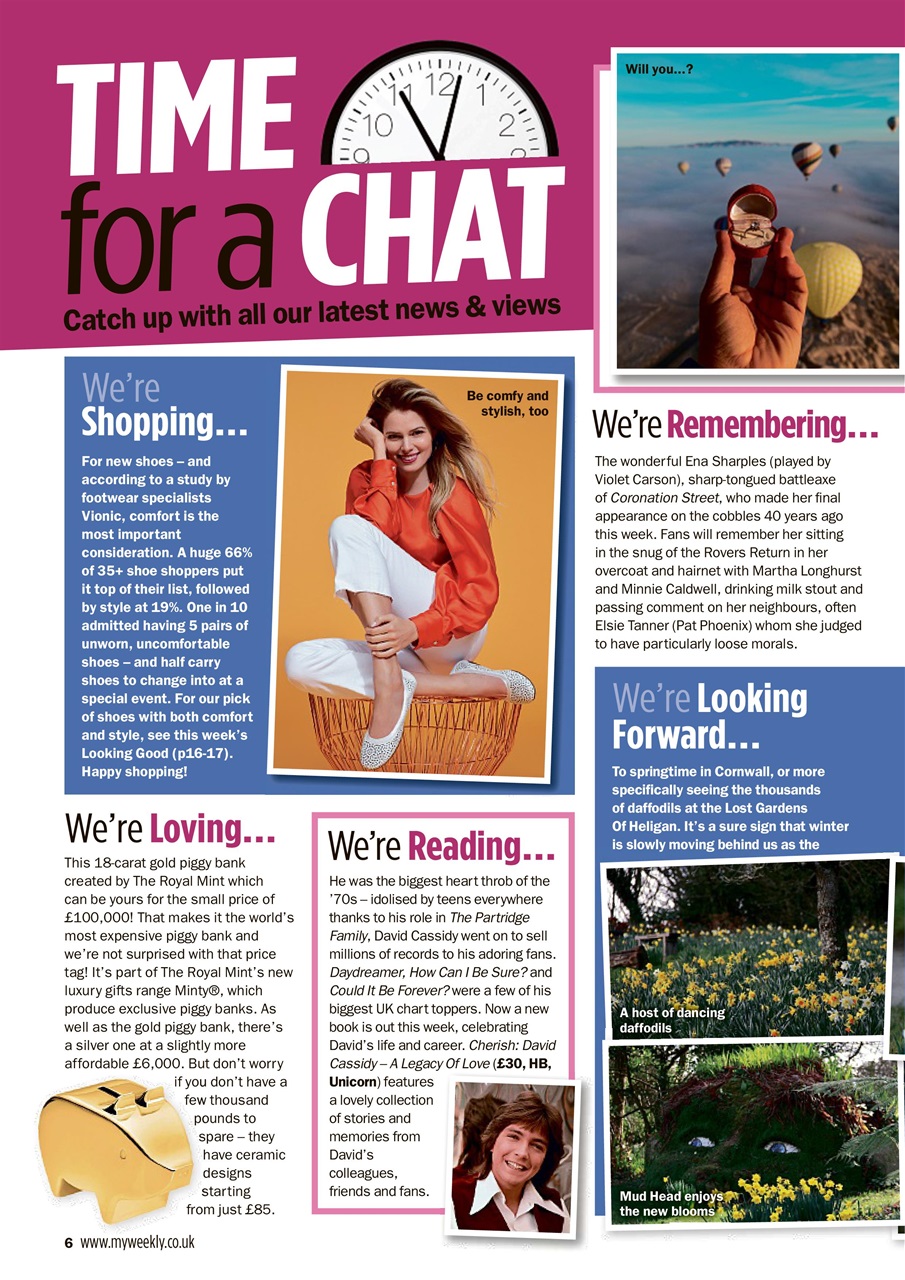 My Weekly Preview Pages