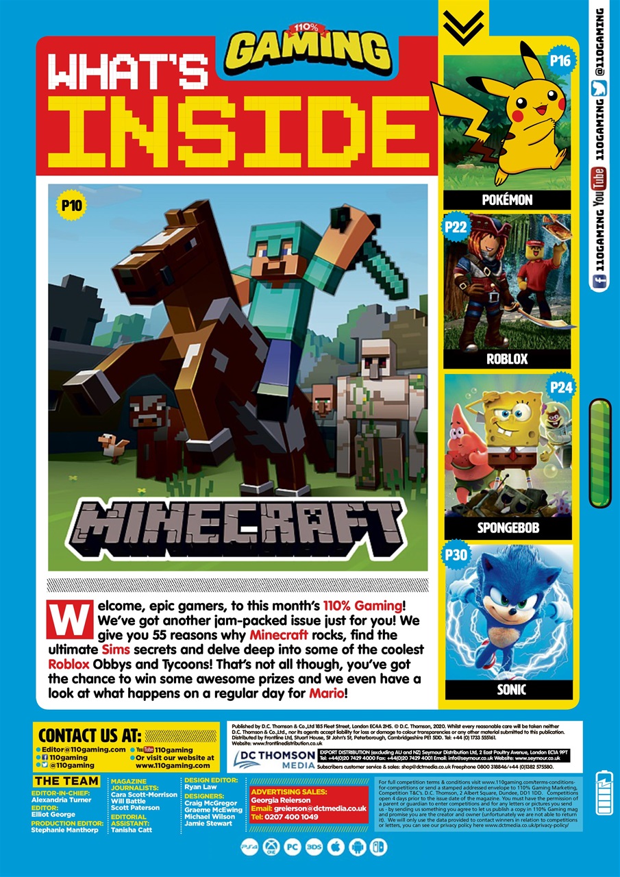 110% Gaming Preview Pages