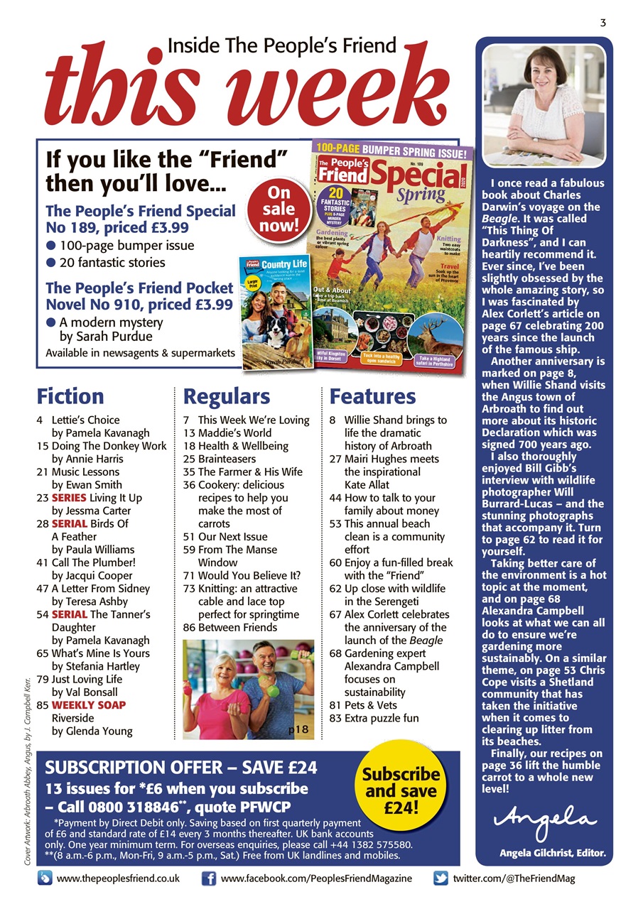 The People’s Friend Preview Pages