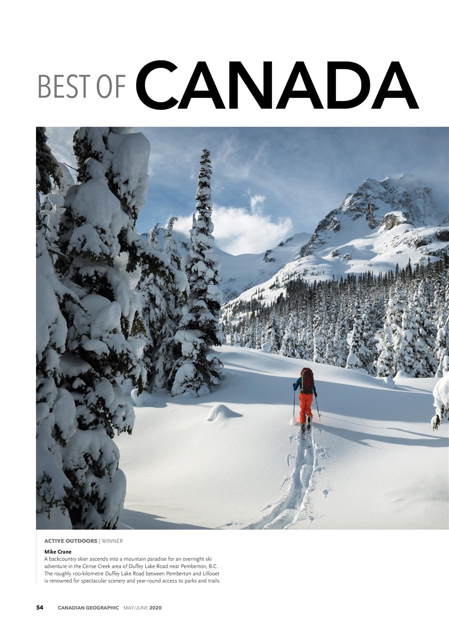 Canadian Geographic Preview Pages