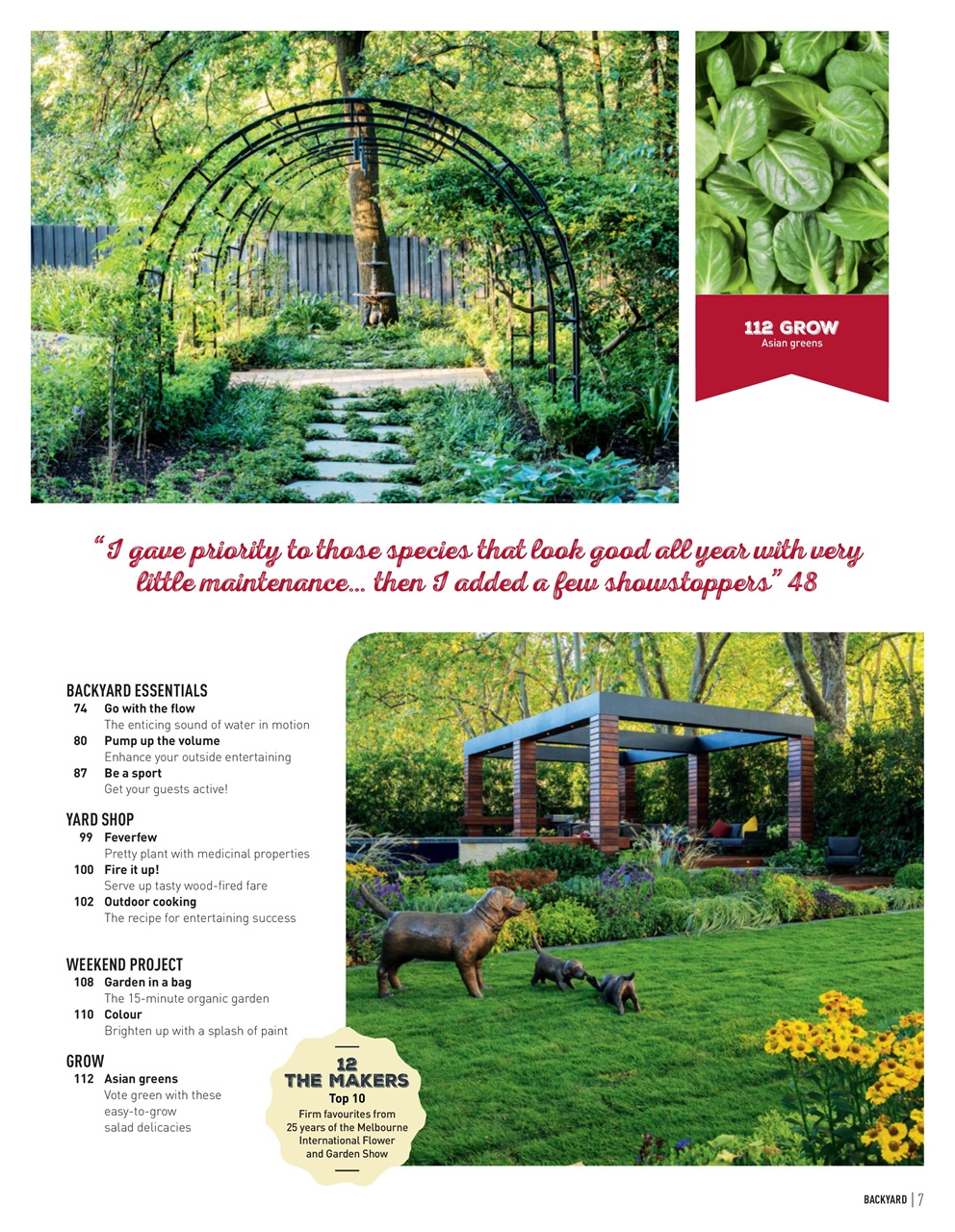 Backyard & Outdoor Living Preview Pages