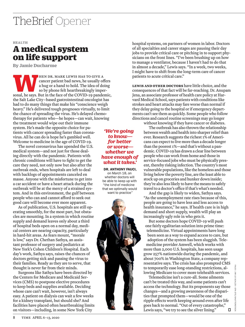 TIME Magazine Europe Preview Pages