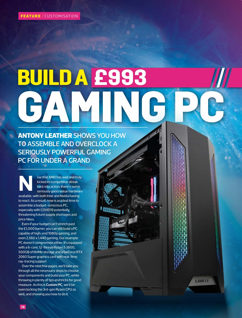 Custom PC UK Preview Pages