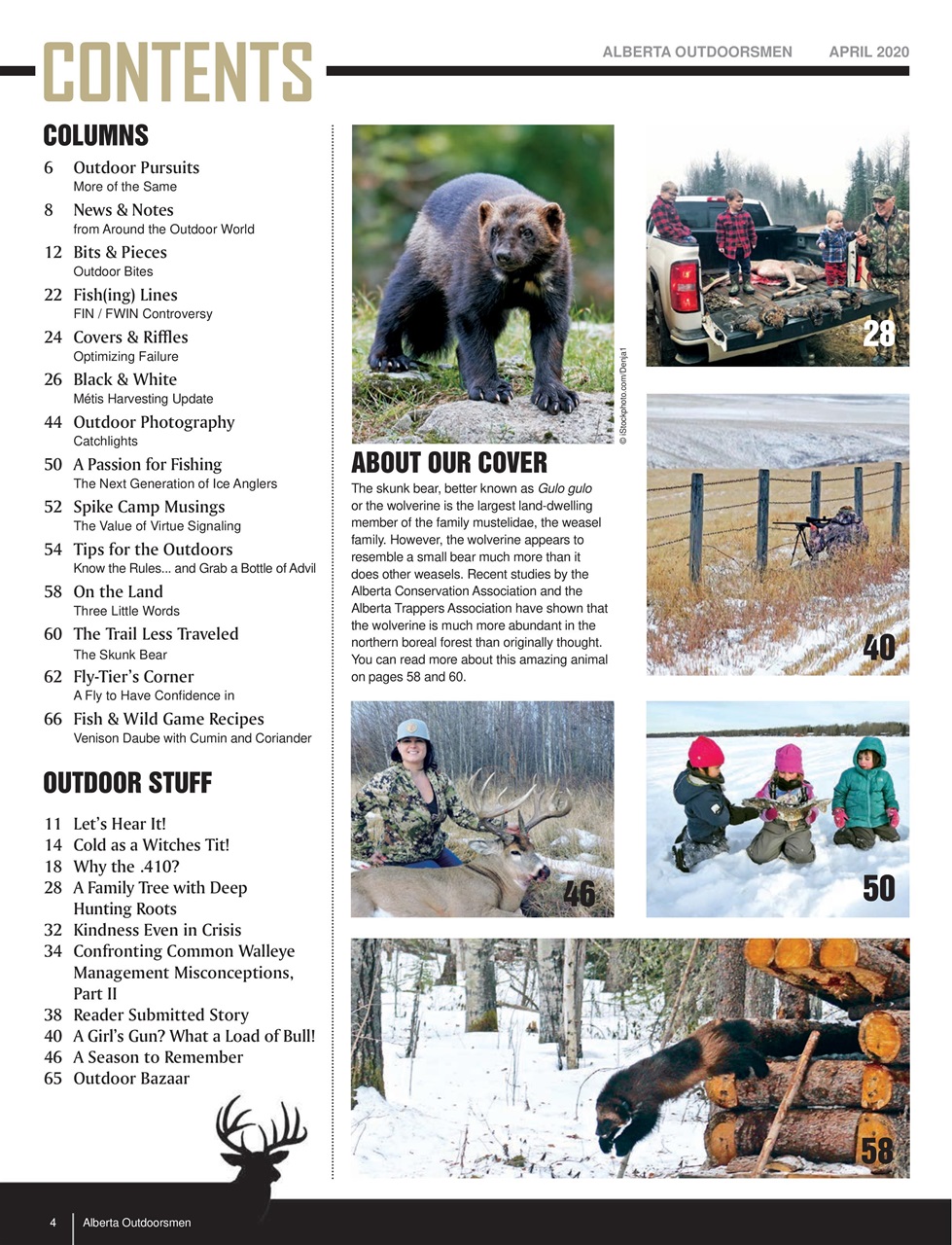 Alberta Outdoors Preview Pages