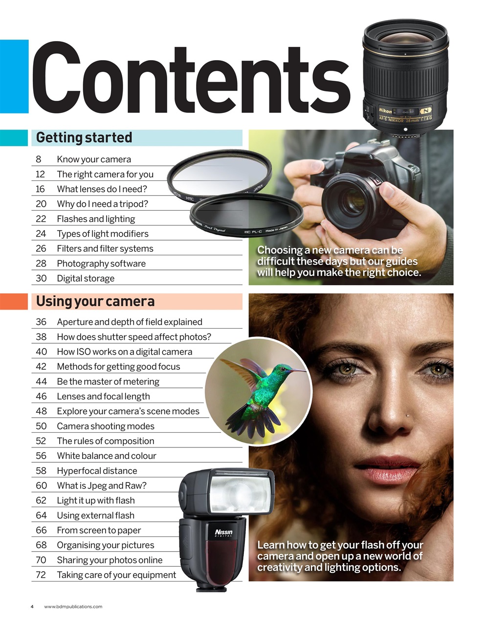 Digital Camera User Preview Pages