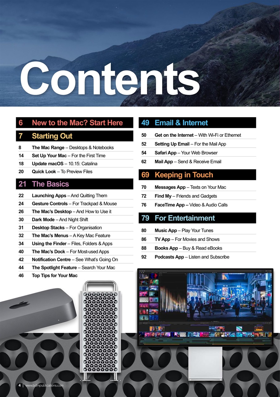 Mac + MacBook User Preview Pages