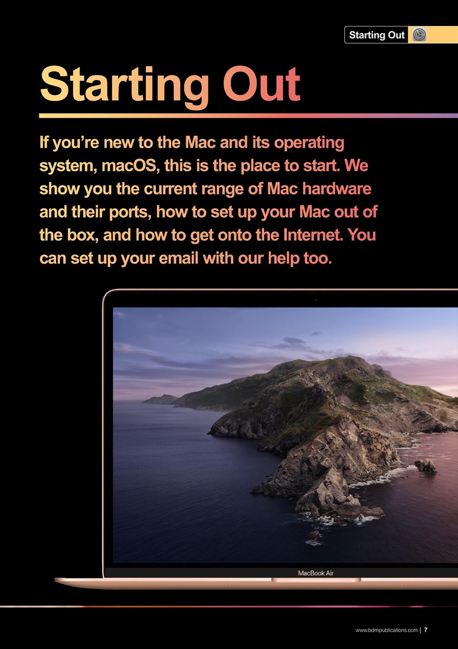 Mac + MacBook User Preview Pages