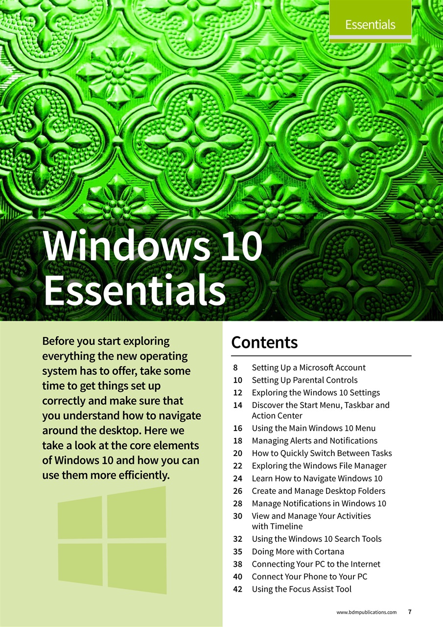 Windows User Preview Pages