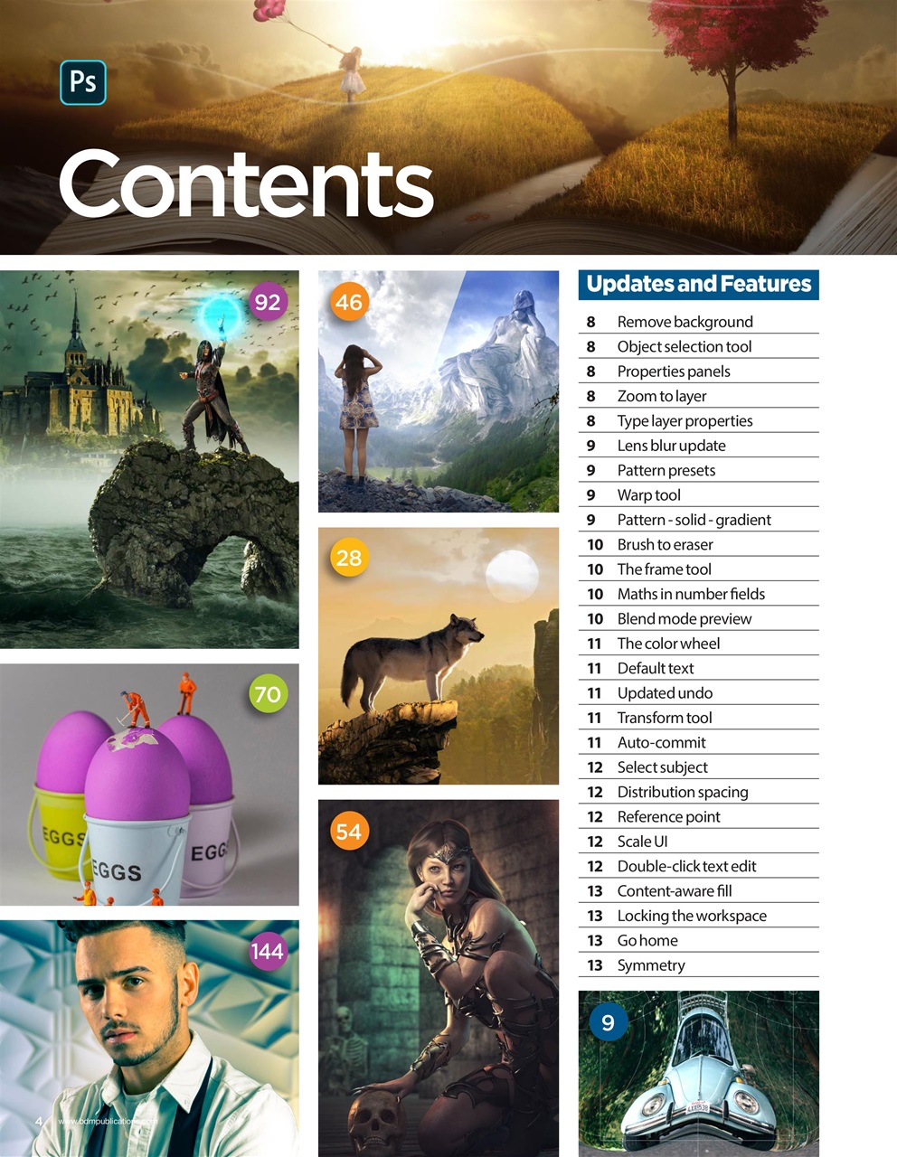 Photoshop User Preview Pages