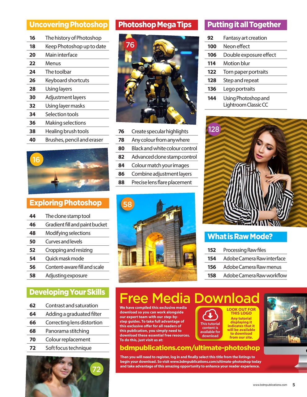 Photoshop User Preview Pages