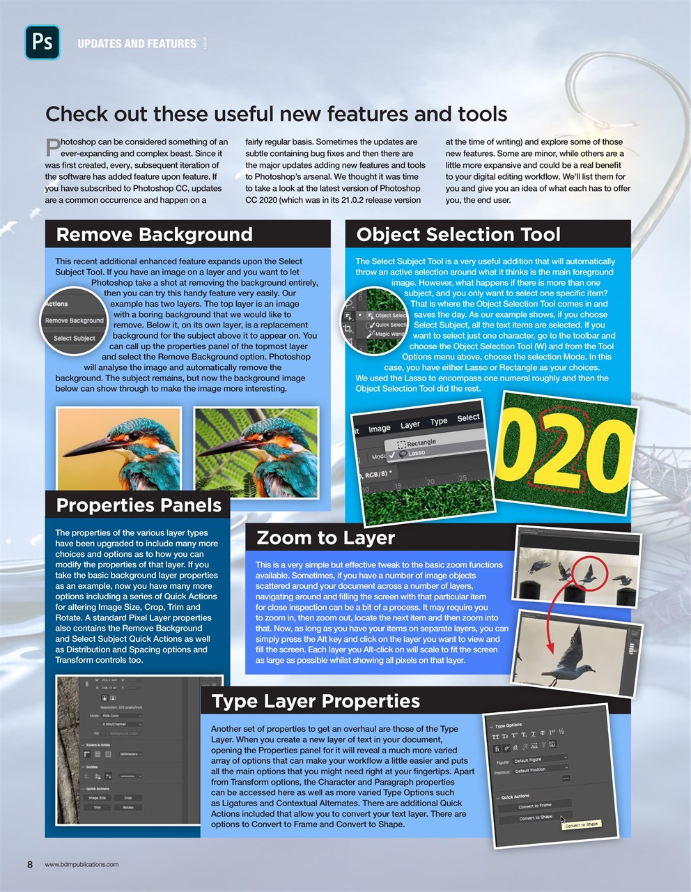 Photoshop User Preview Pages