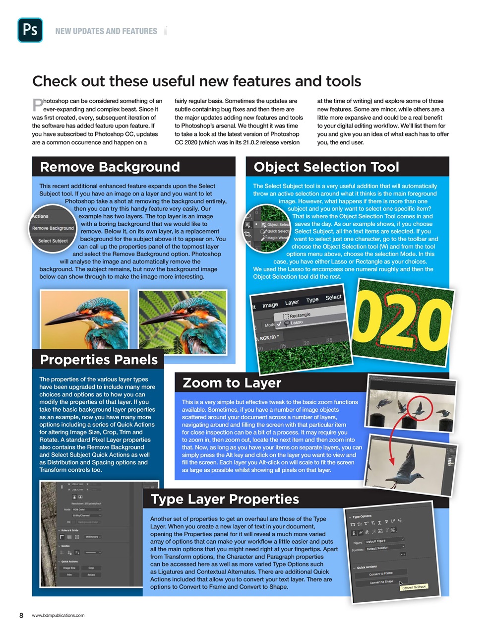 Photoshop User Preview Pages