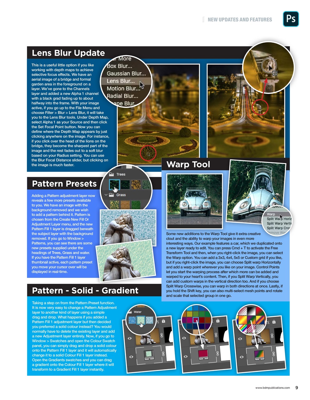 Photoshop User Preview Pages