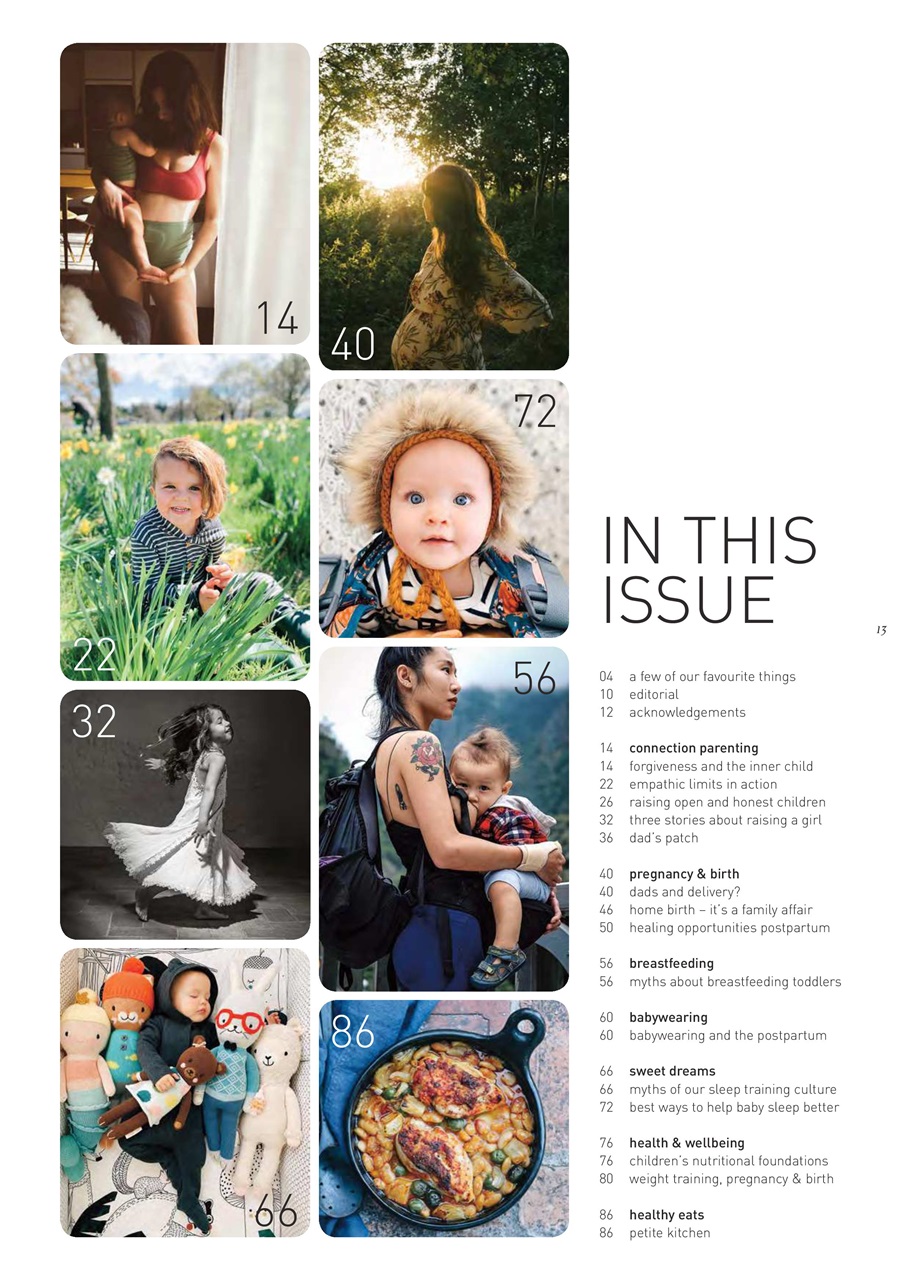 The Natural Parent Magazine Preview Pages