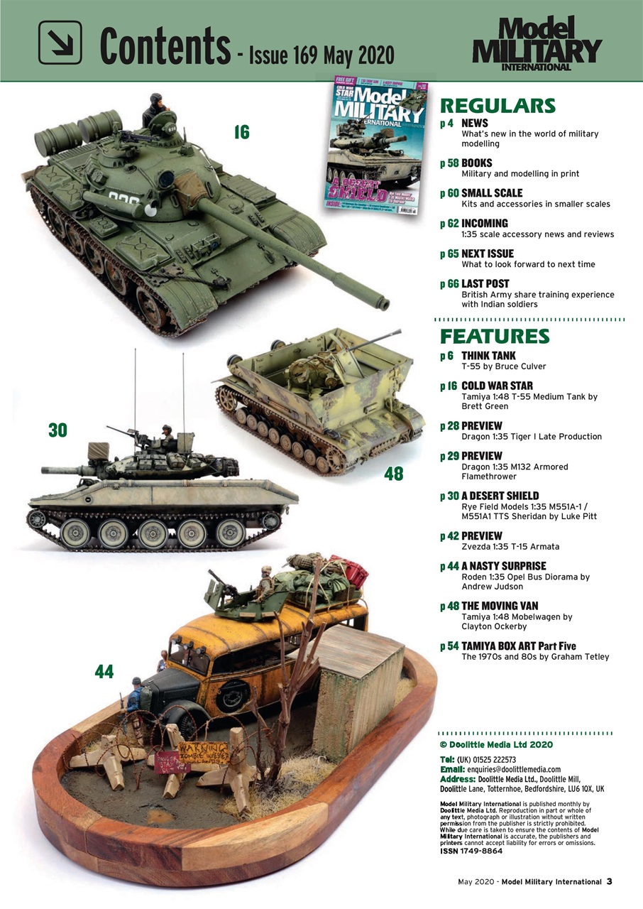Model Military International Preview Pages