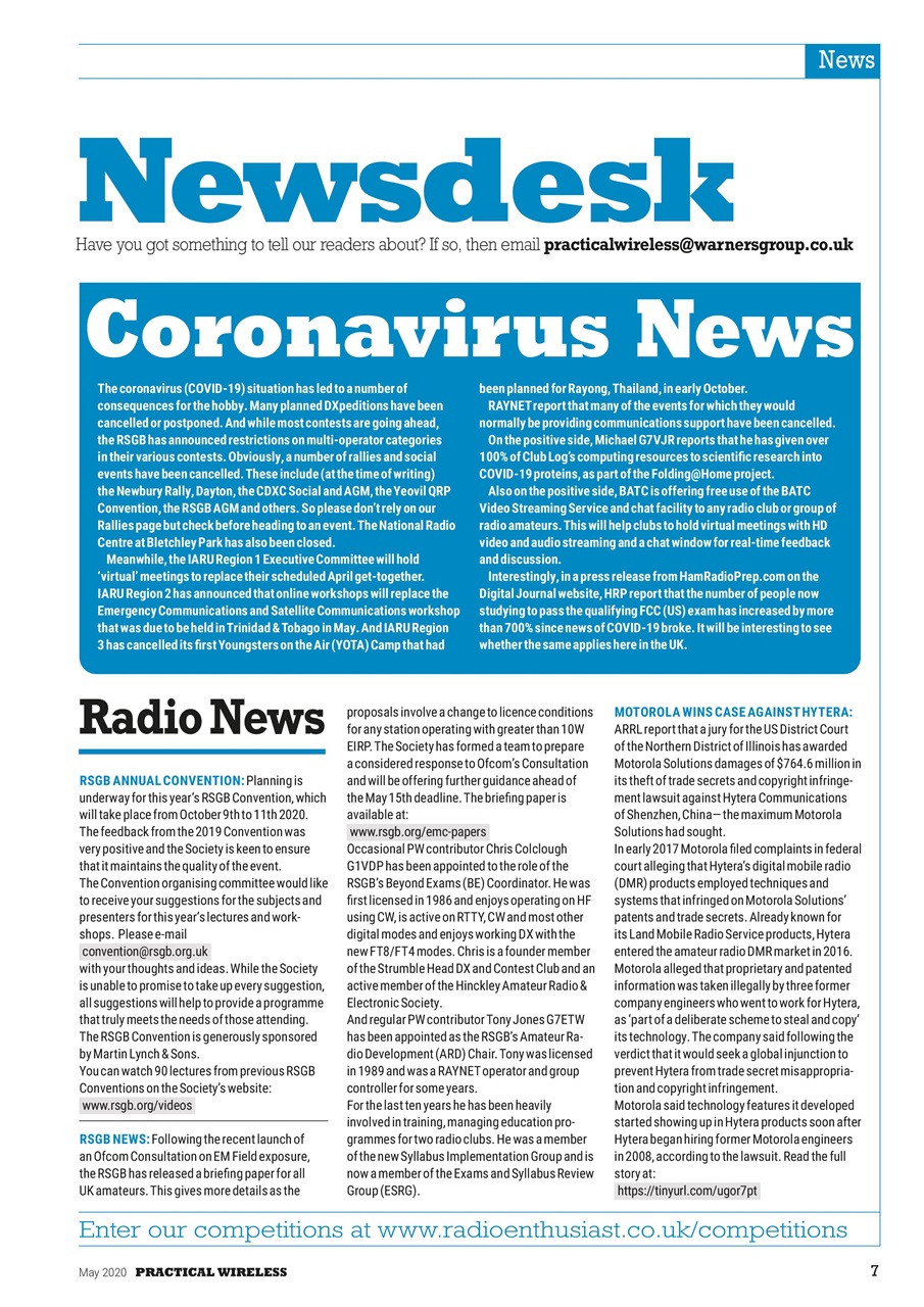 Practical Wireless Preview Pages