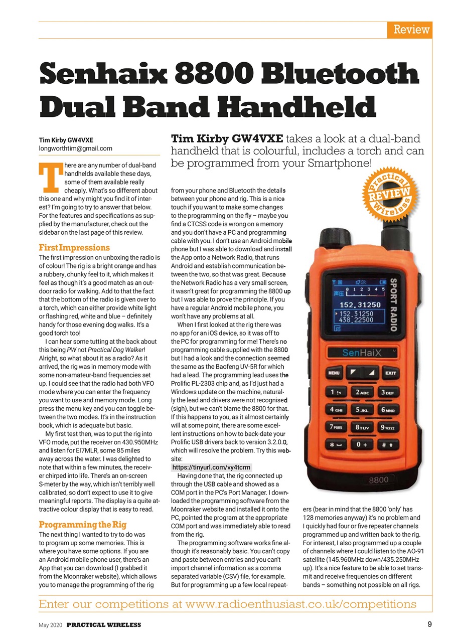 Practical Wireless Preview Pages