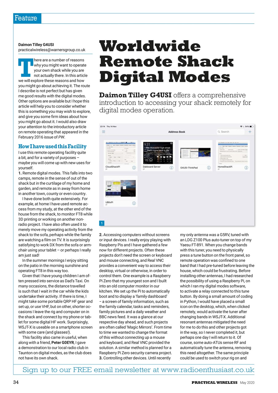 Practical Wireless Preview Pages