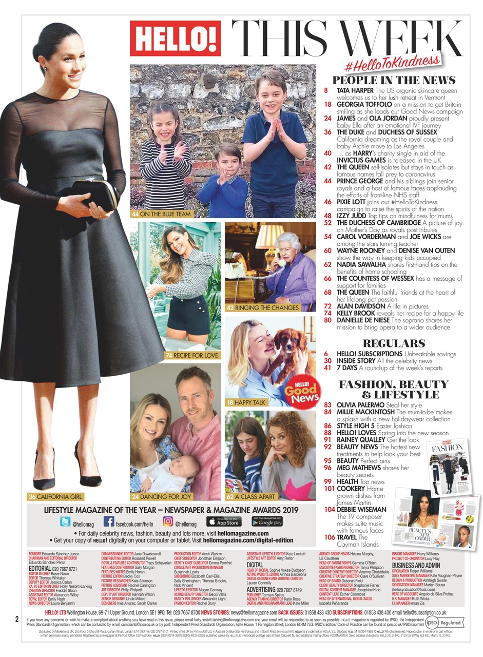 Hello! Magazine Preview Pages